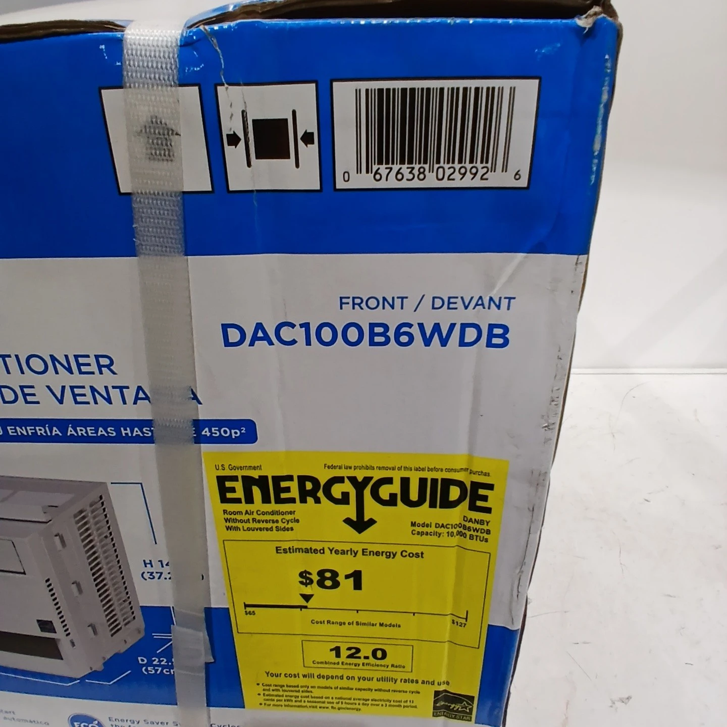 Danby Window Air Conditioner DAC100B6WDB - photo 3