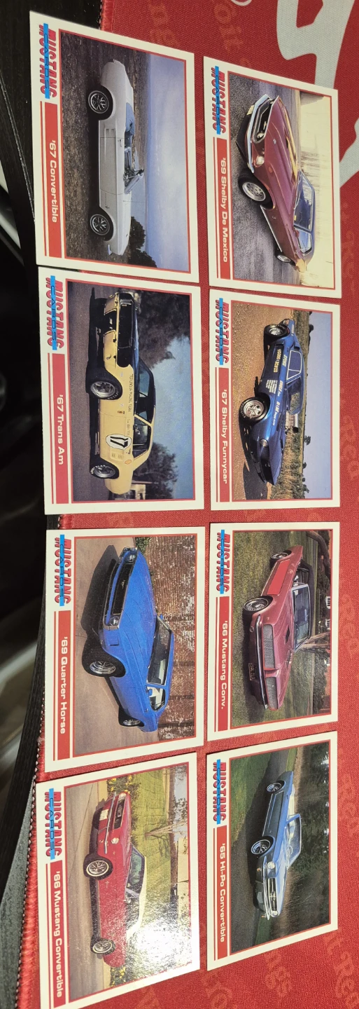 Vintage Mustang Collector Trading Cards - photo 2