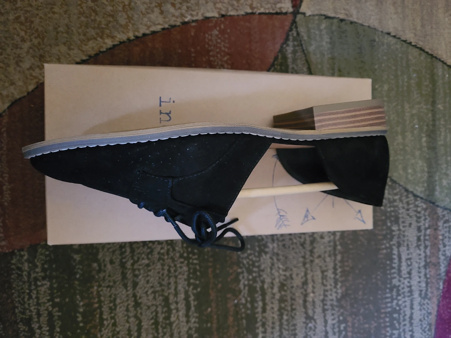 Indigo Rd. Black Fabric Shoes Size 9 - photo 2