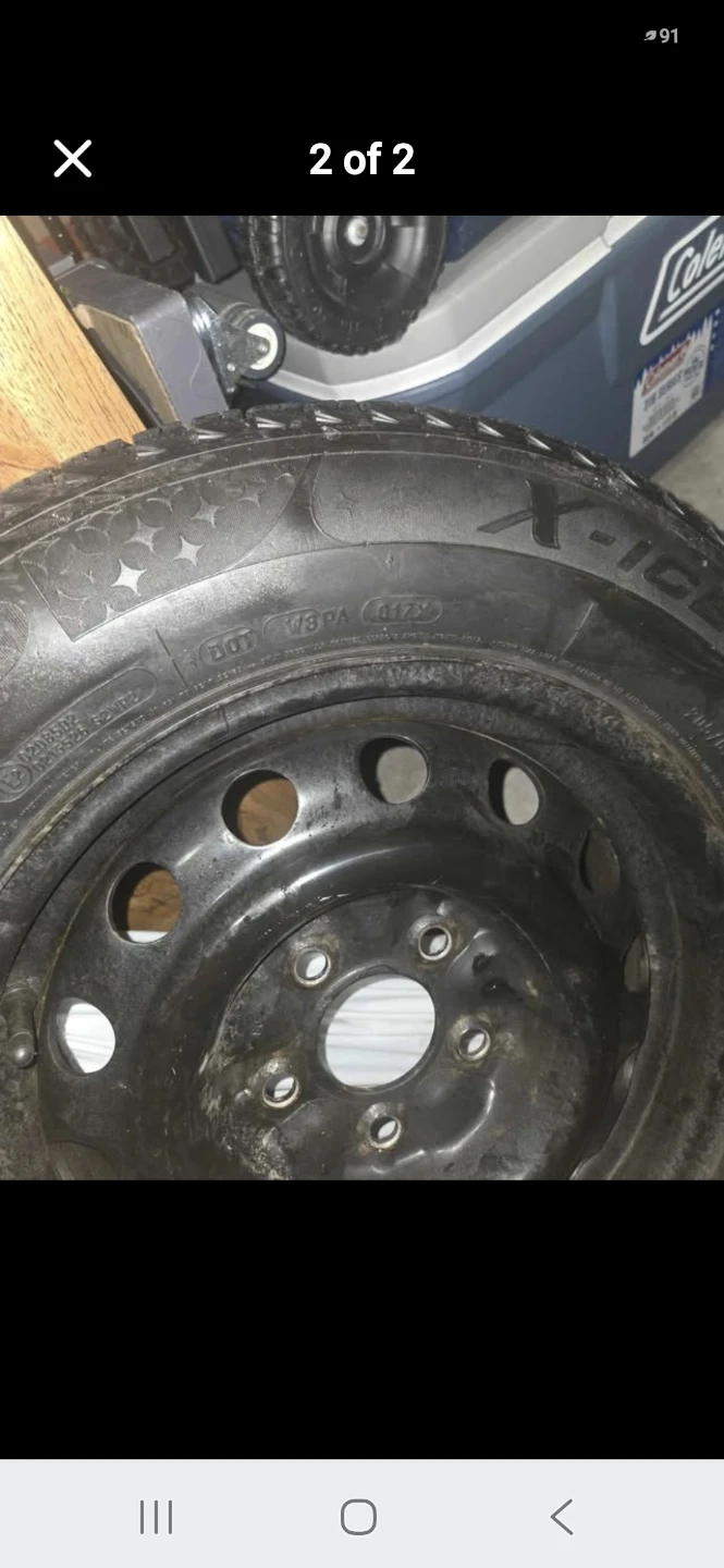 Honda Civic Winter Tires with rims