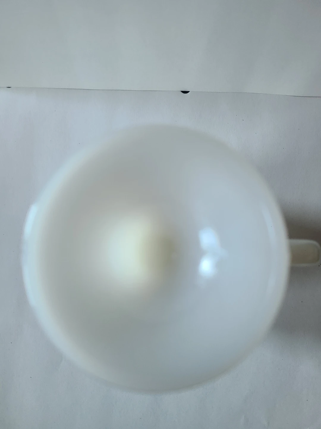 Chicago Black Hawks NHL milk glass mug - photo 5