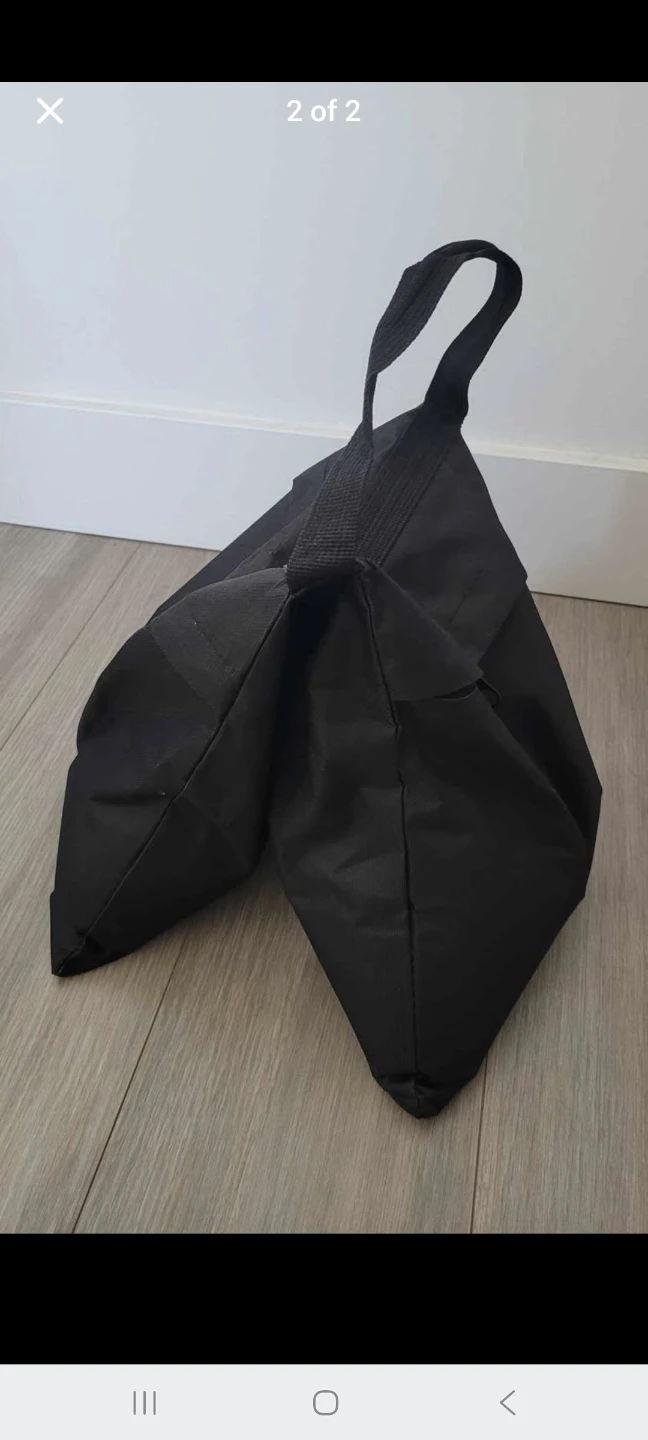 4 Black Sandbags - photo 2