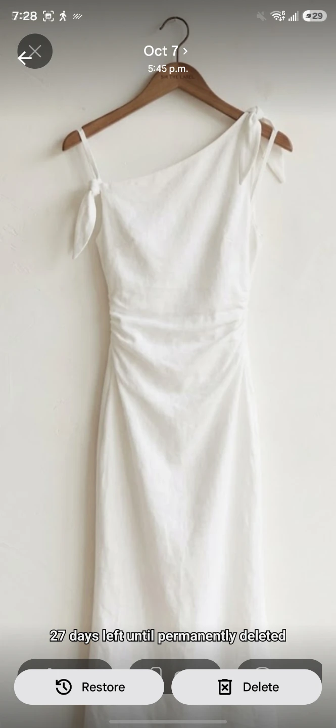 SIR. The Label Ivory Linen Dress - photo 2