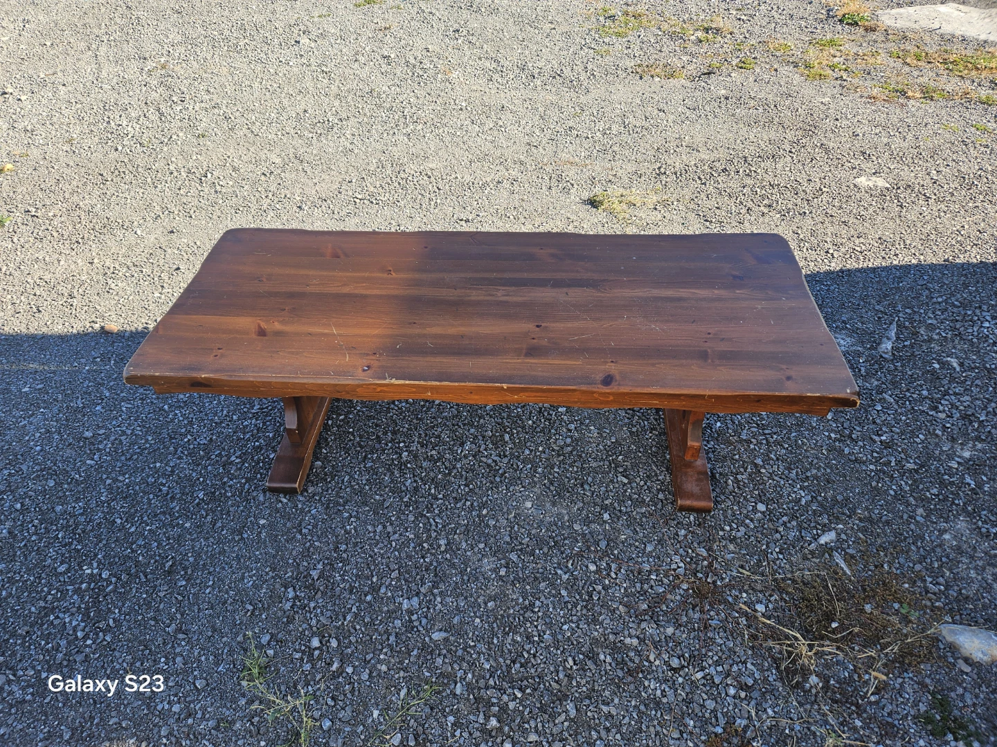 Rustic Wooden Coffee Table