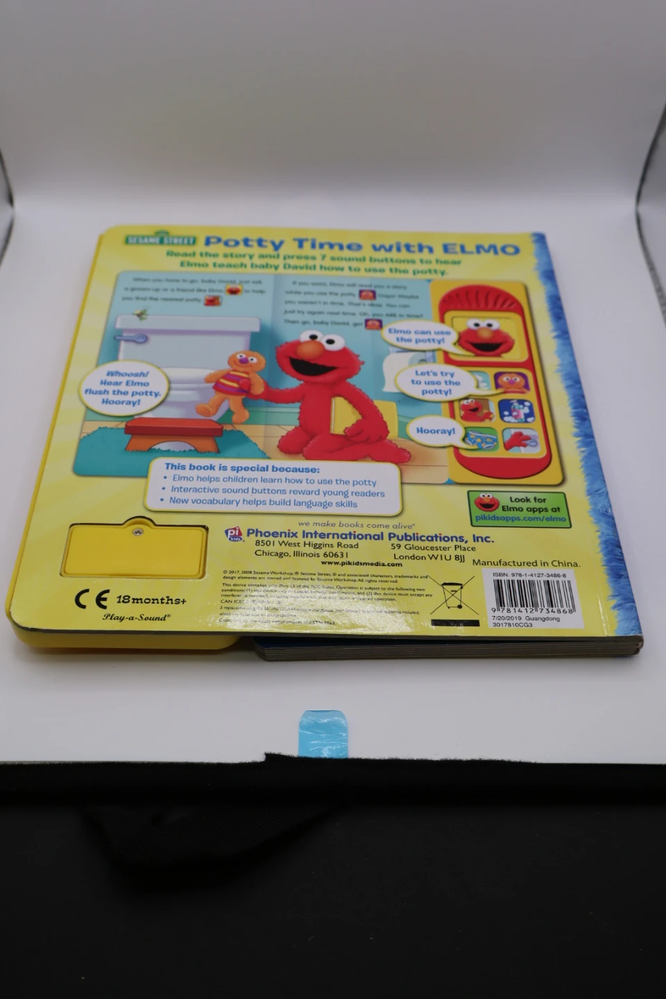 Sesame Street Potty Time with Elmo Sound Book - photo 4