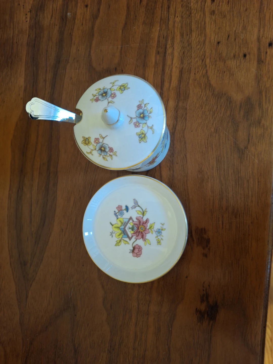Aristocrat Bone China Jam Pot - photo 4