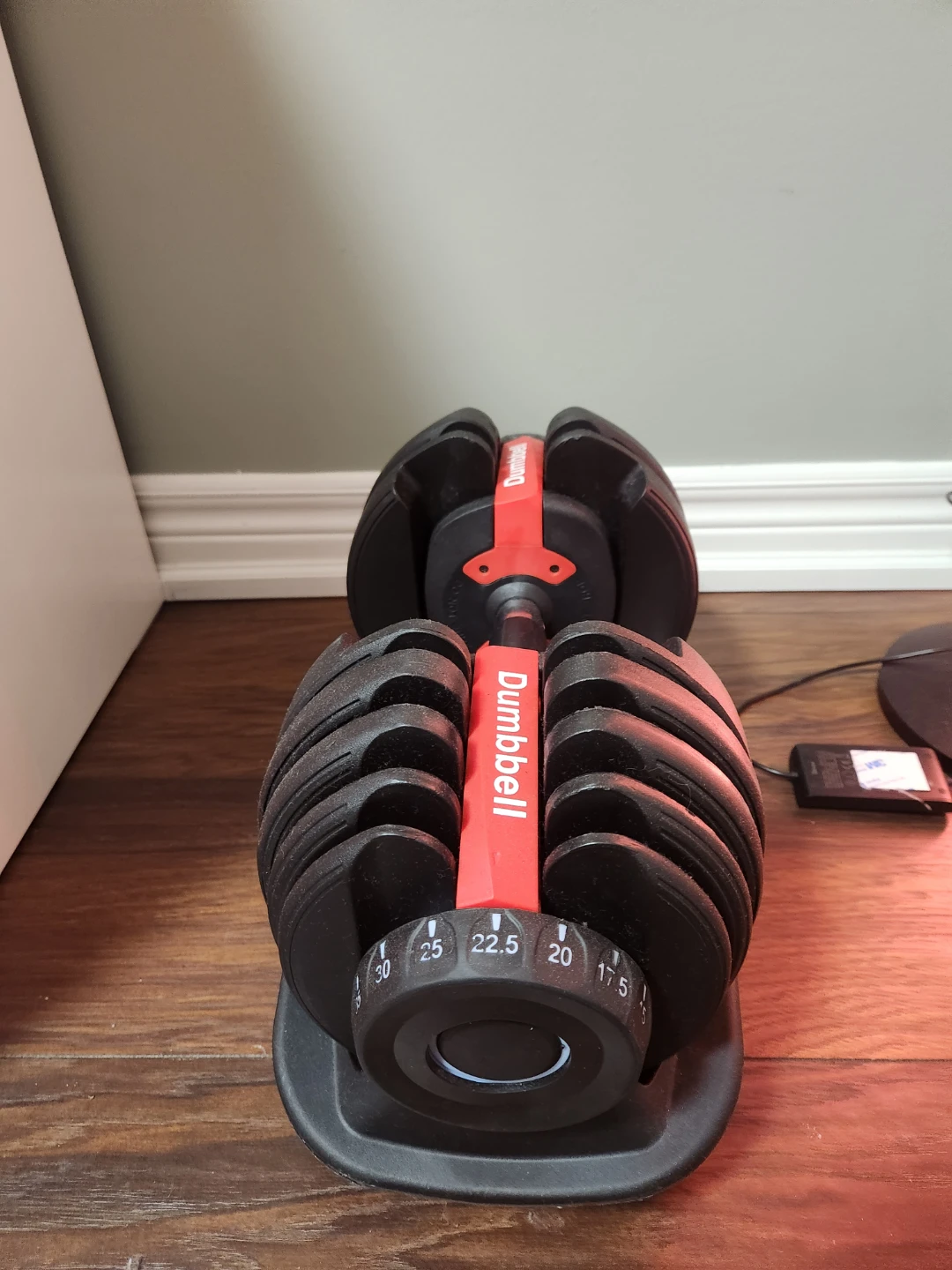 Adjustable Dumbbells, 5-30 lbs