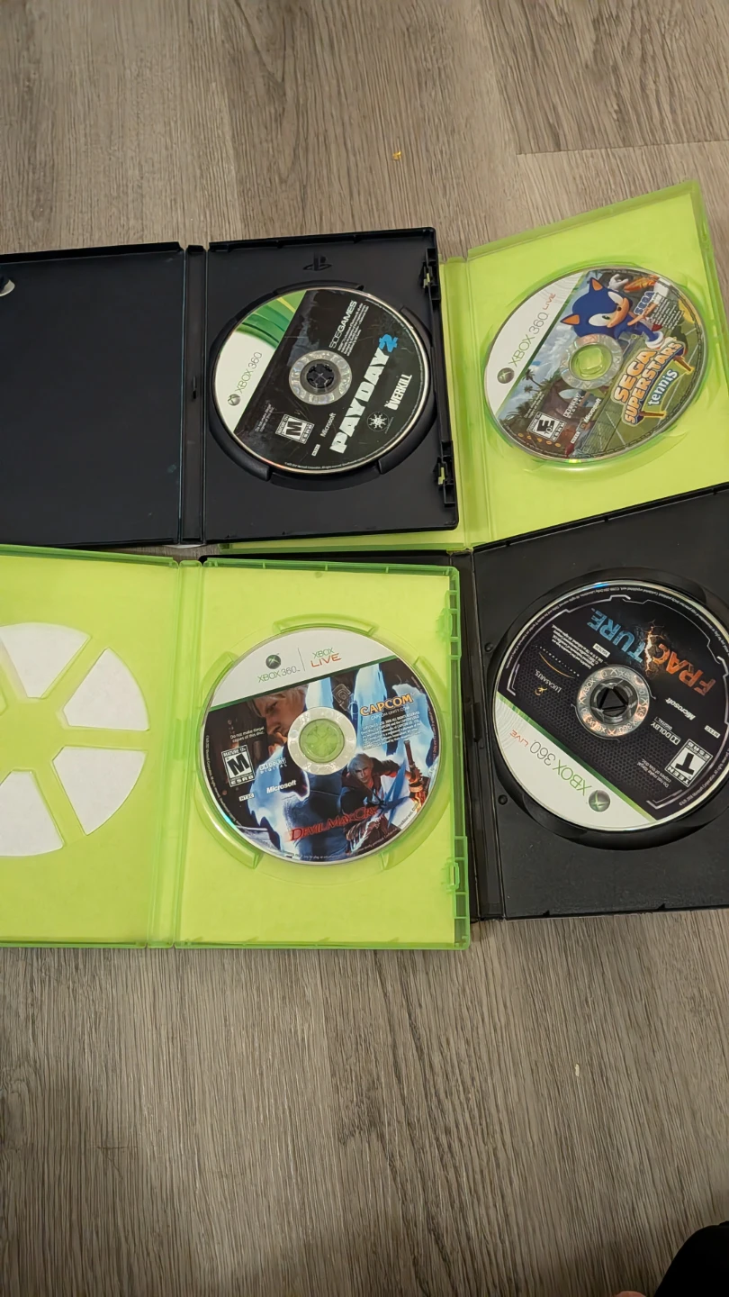 4 Xbox 360 Games Bundle (Printed Artwork) - photo 3