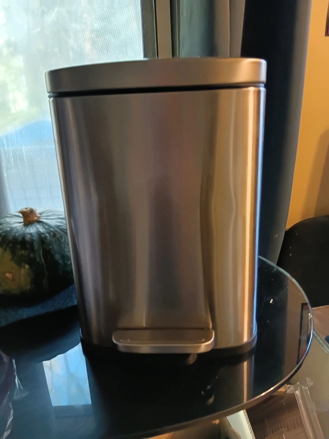 Stainless Steel Bathroom Pedal Trash Can