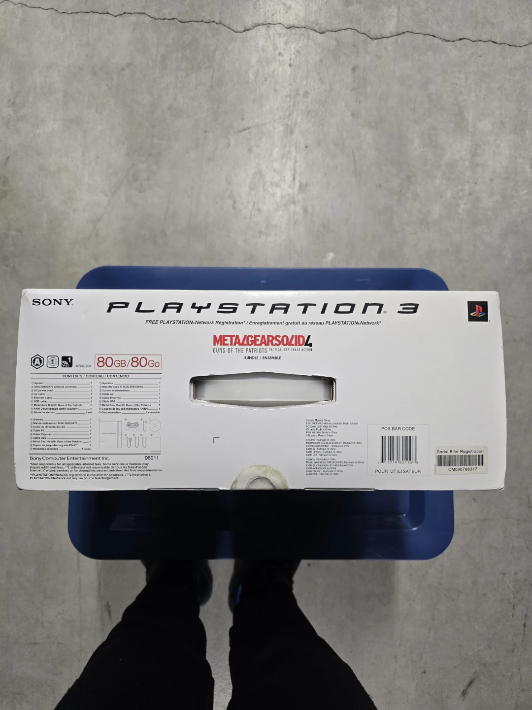Sony PlayStation 3 Metal Gear Solid 4 Bundle 80GB - photo 3