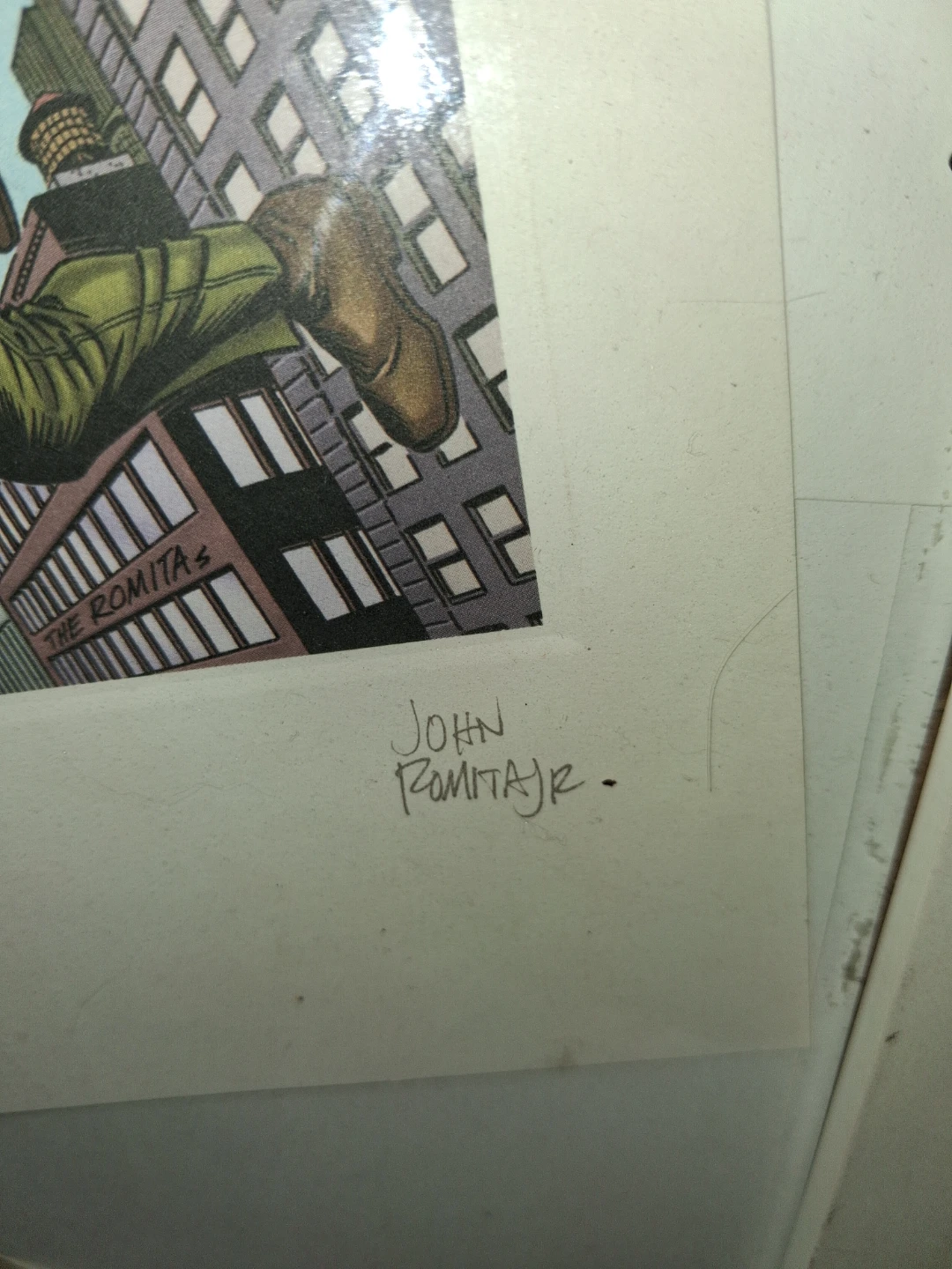 Framed Spider-Man Art by The Romitas - photo 2