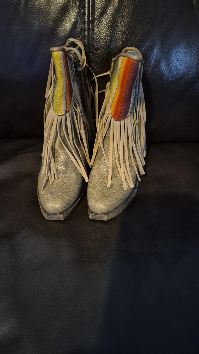 M&F Western Boots with Fringe - photo 2