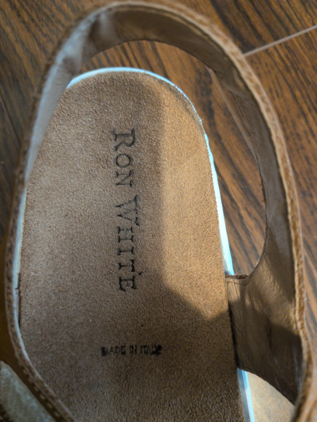 Ron White brown leather sandals - photo 2