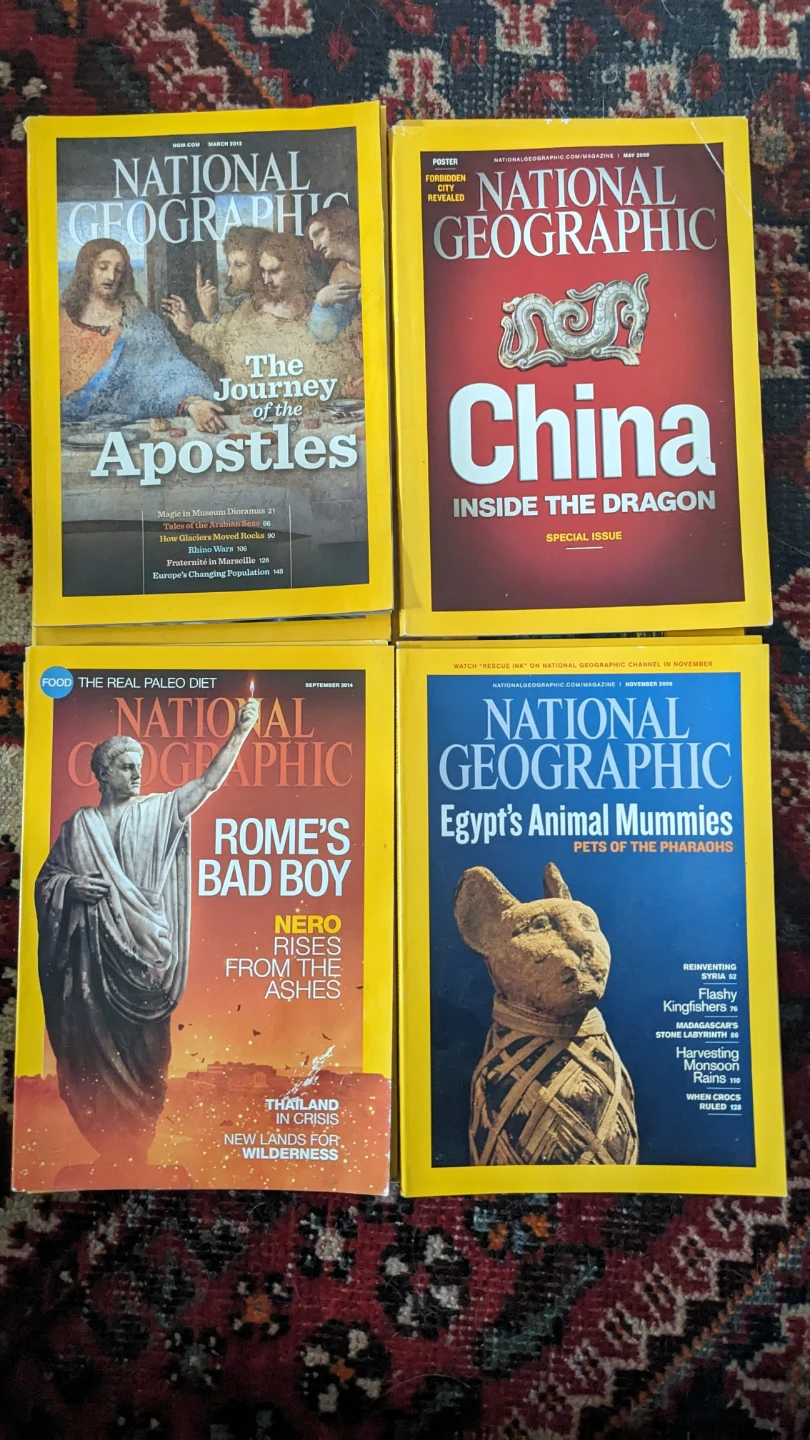 Collection of 23 National Geographic Magazines - photo 4