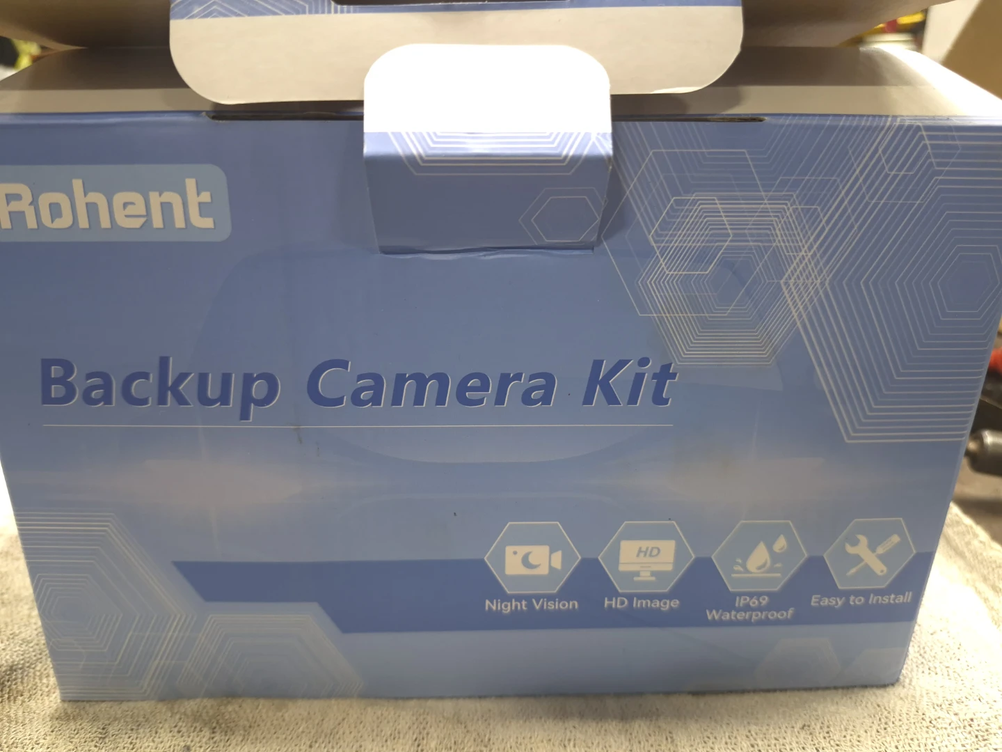 Rohent Solar Wireless Backup Camera and Monitor Kit