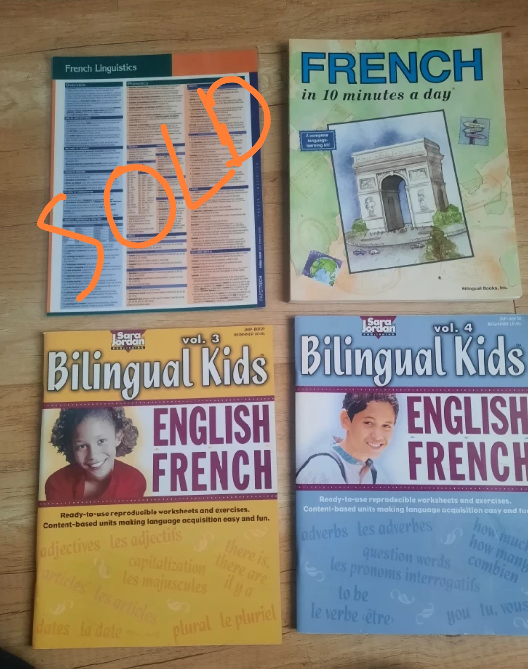 French Learning Books Bundle