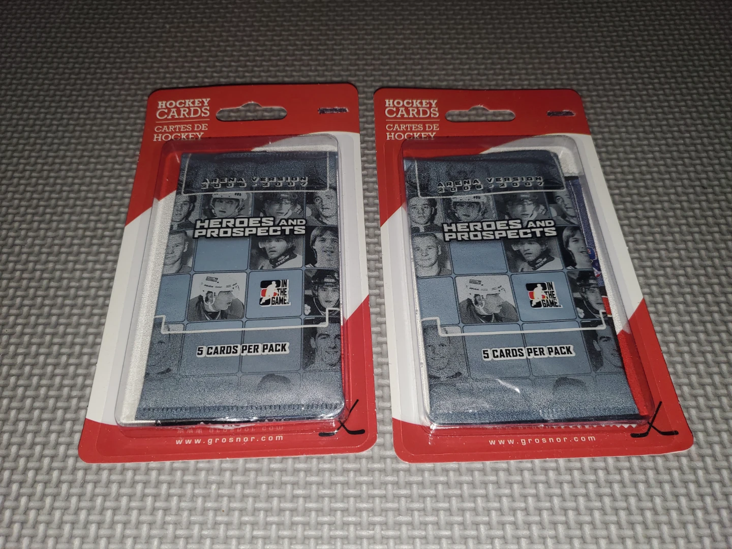 (Both for $20) 2006 In The Game Heroes and Prospects Packs