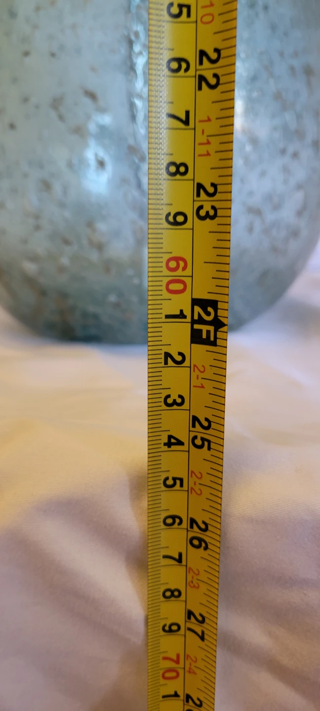 Set of Two Blue Glass Table Lamps - photo 2