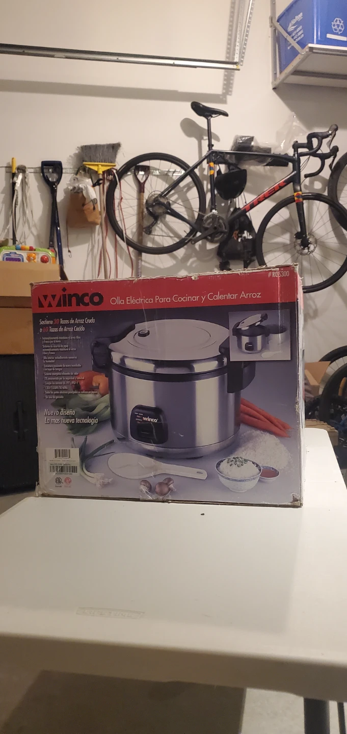 Winco Advanced Electric Rice Cooker/Warmer RC-S300 - photo 5