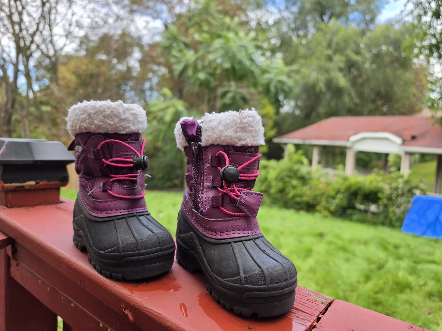 Mountain Warehouse Girls Winter Boots – Purple/Pink