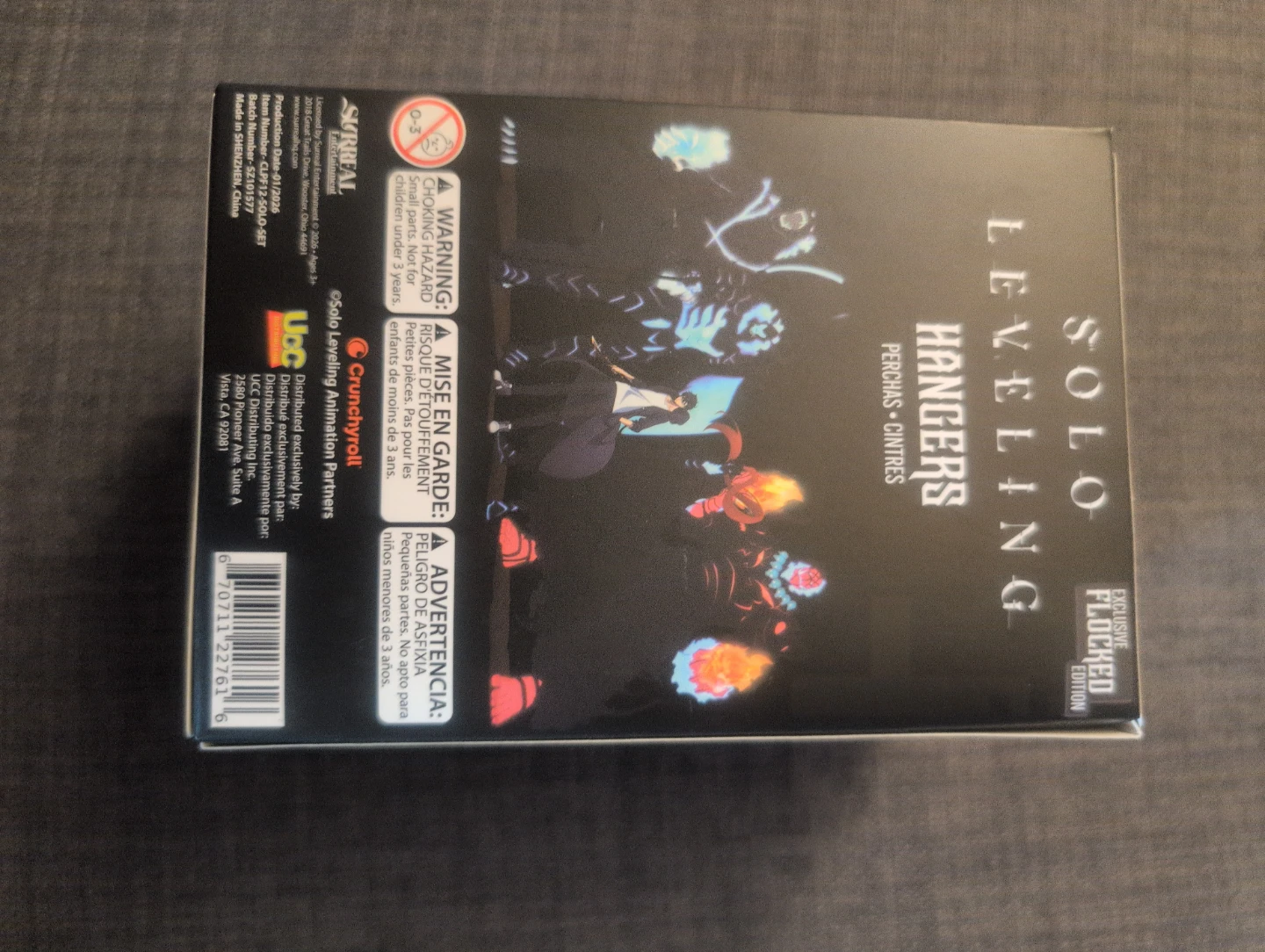 Solo Leveling Hangers Exclusive Flocked Edition - photo 3