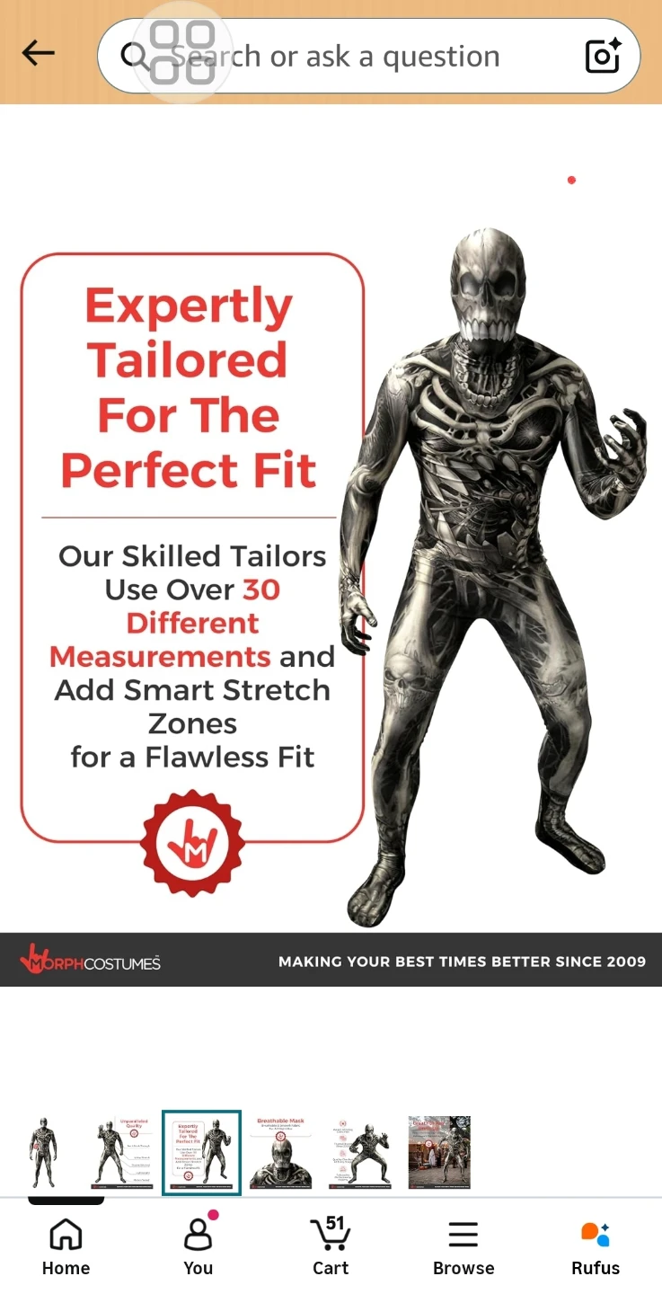 NEW Morphsuits Costume Full-Body Spandex Stretchy - photo 4