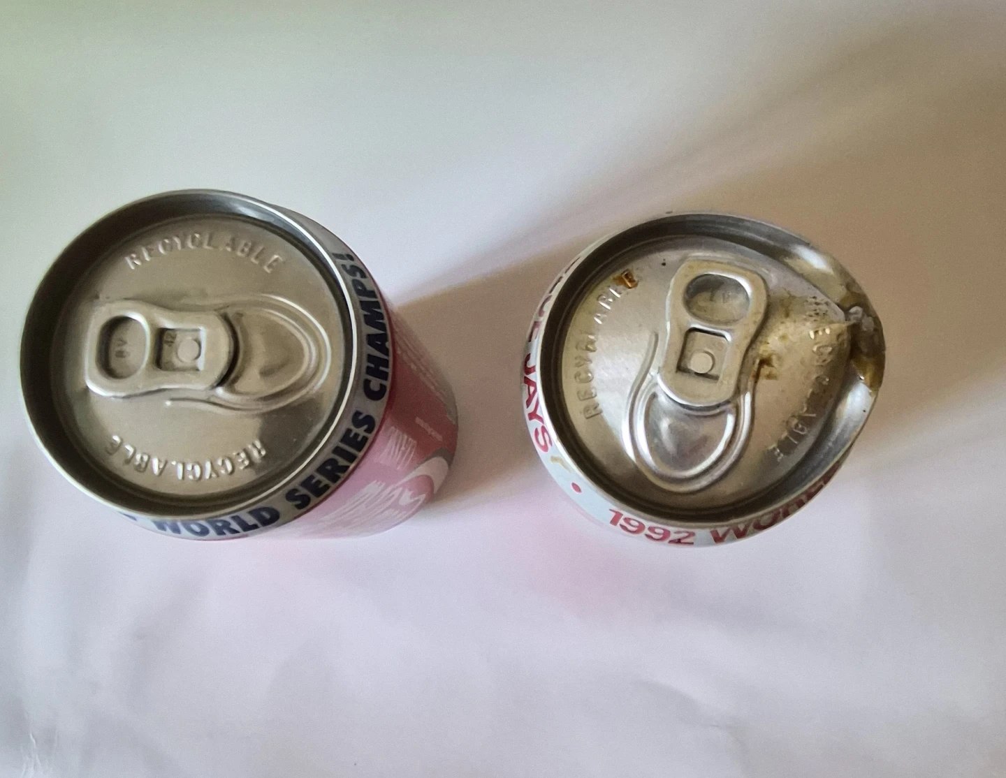 1992 World Series Coke Cans - photo 3