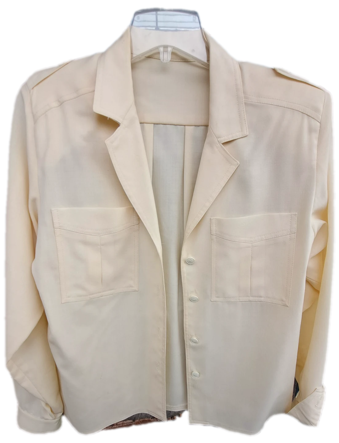 Vintage Cream Pure Virgin Wool
