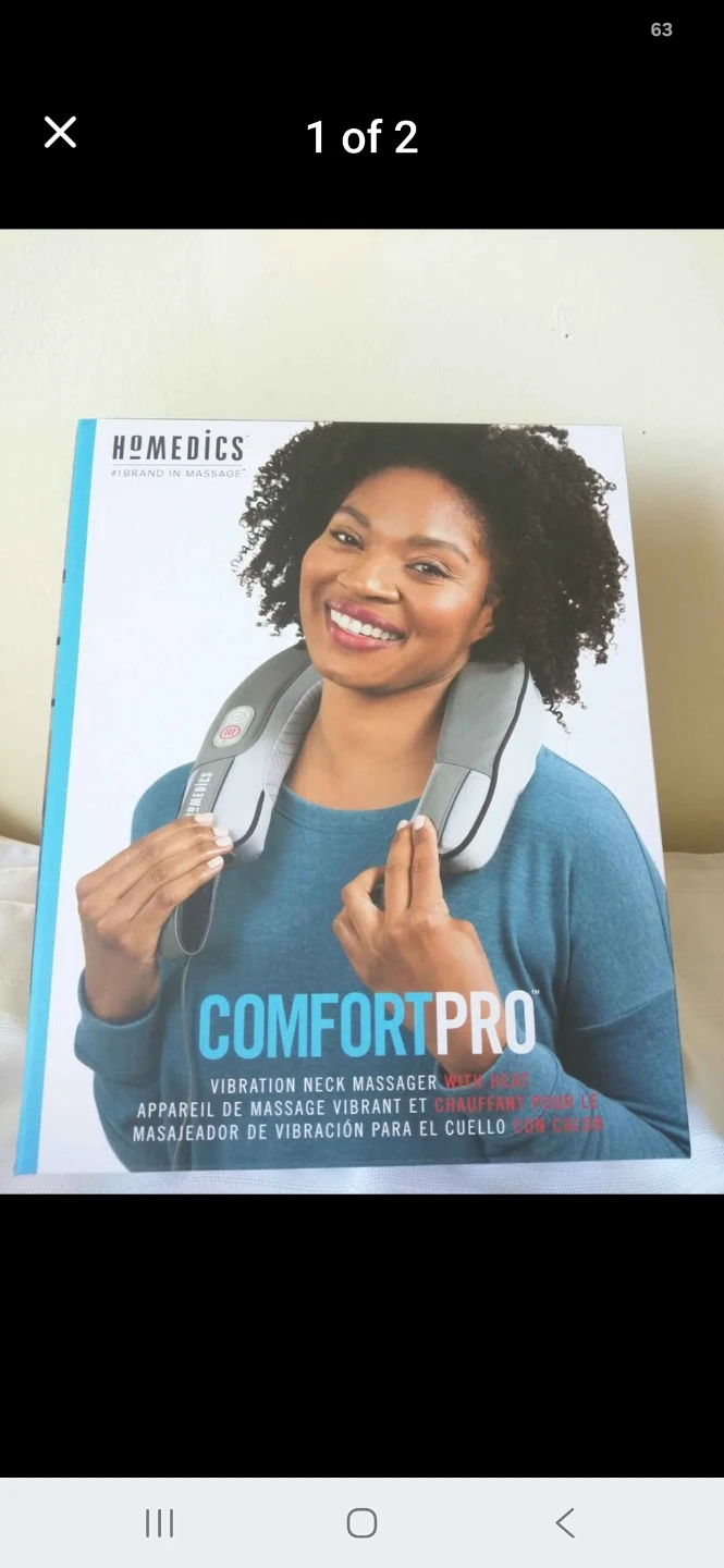 HoMedics ComfortPro Vibration Neck Massager with Heat