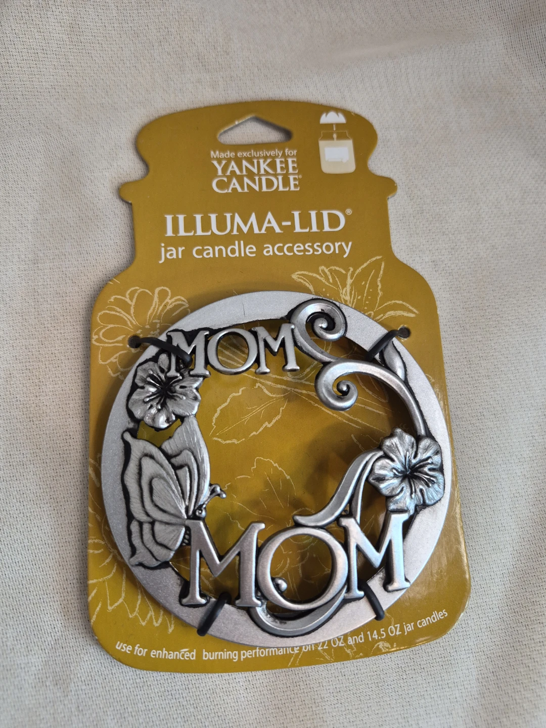 Yankee Candle Illuma-Lid - MOM - Brand New