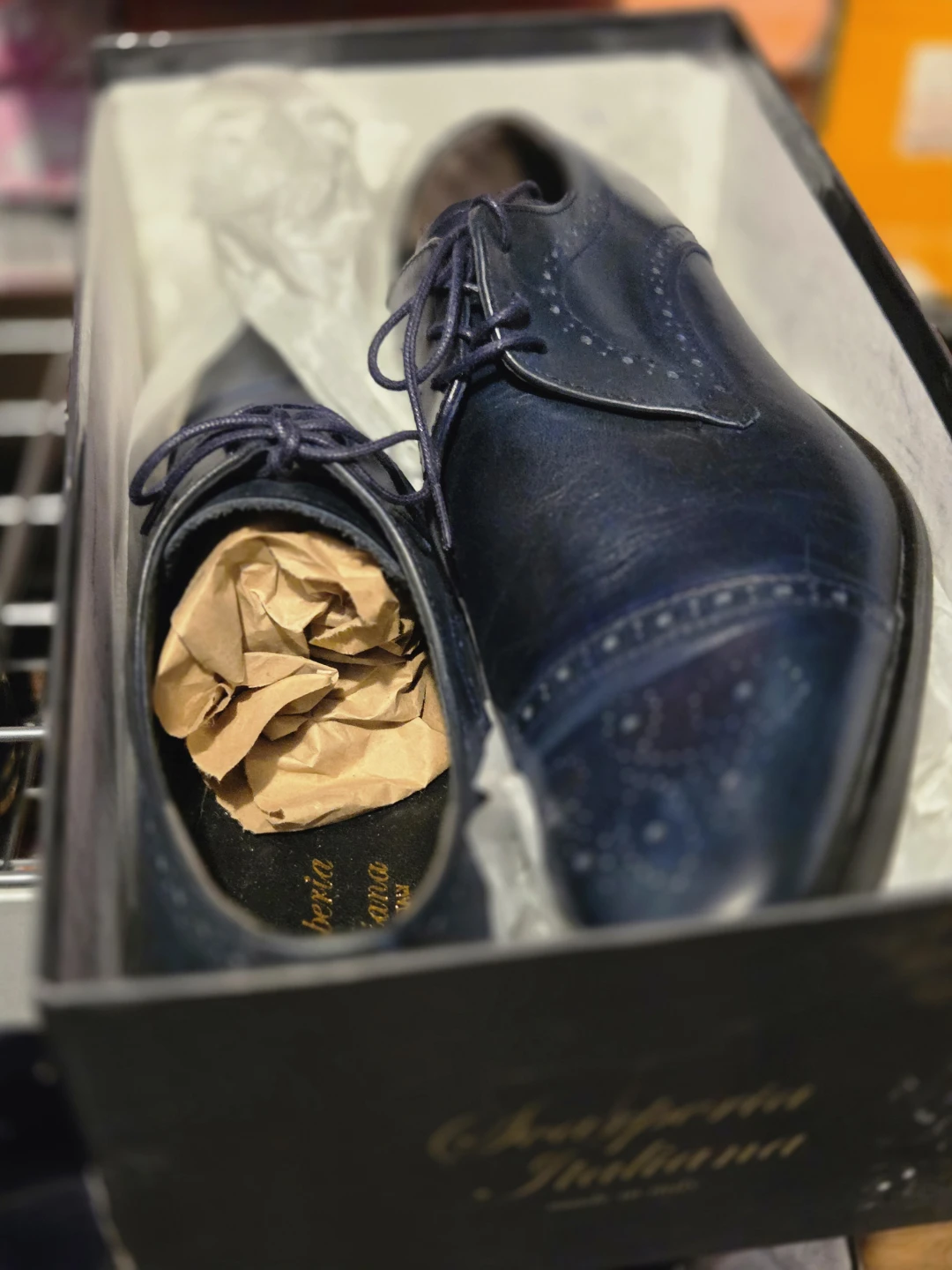 Scarperia Italiana Leather Dress Shoes - photo 5