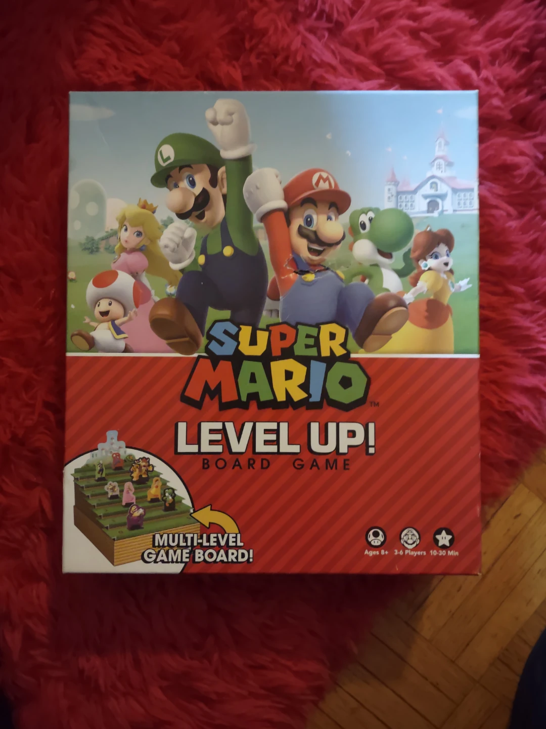 Super Mario Level Up! Board Game