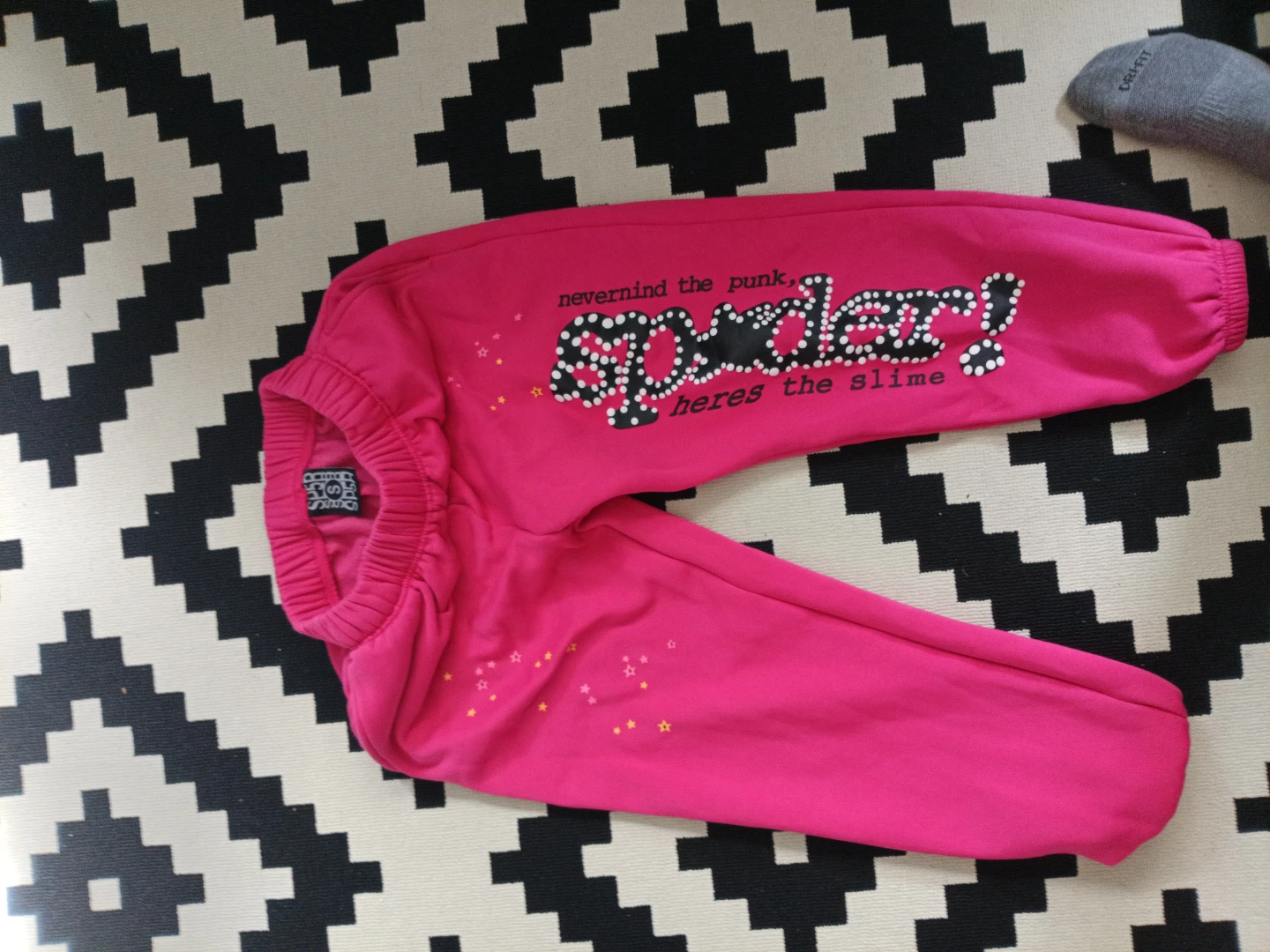 Pink SP5DER Sweatpants - photo 2