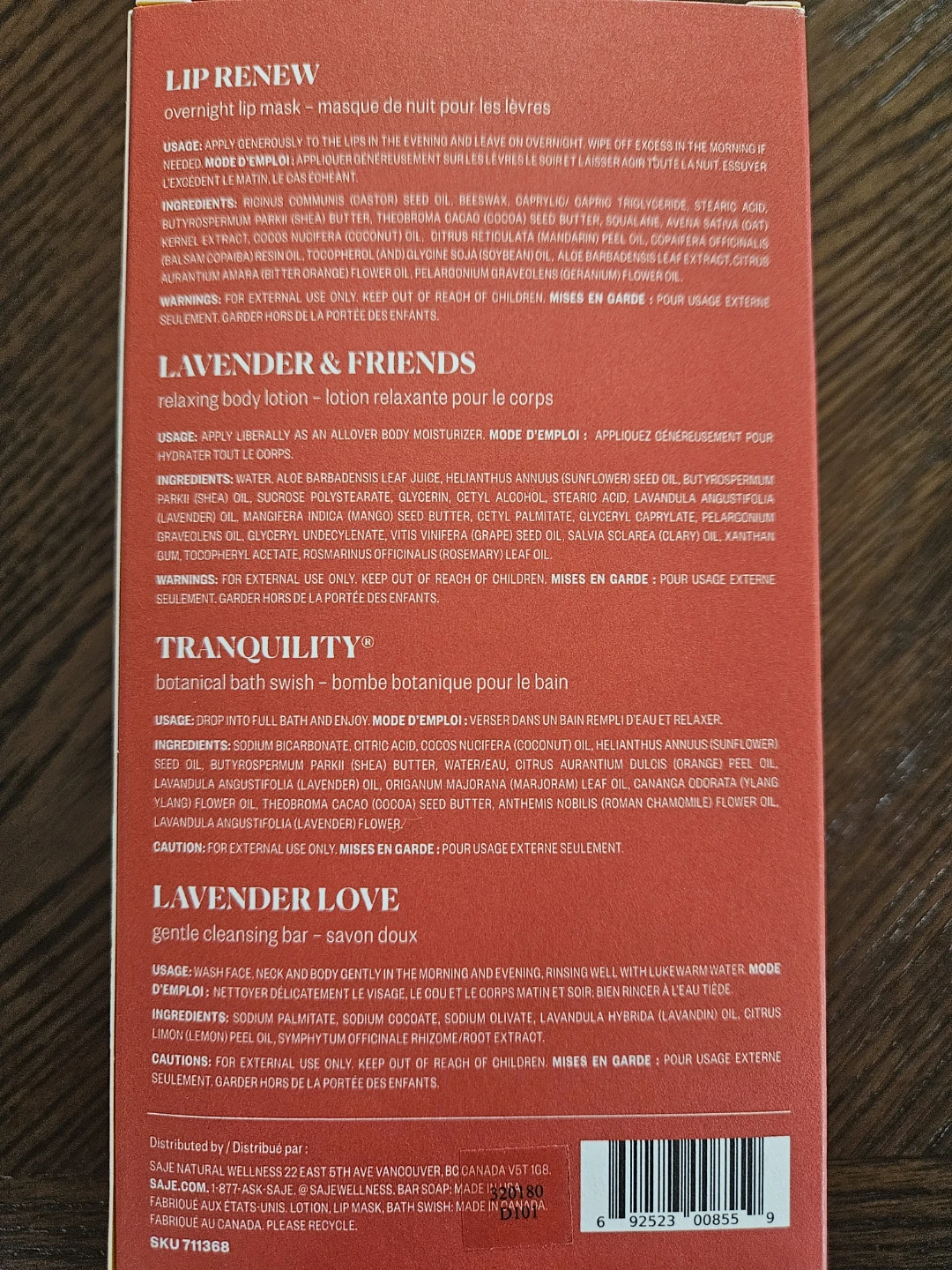 Saje Calm Intention Relaxing Self-Care Kit - photo 2