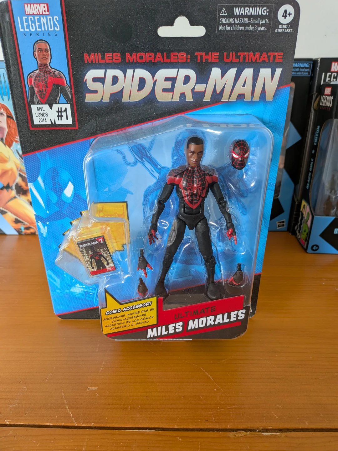 Brand New Marvel Legends Ultimate Miles Morales Spider-Man - photo 2