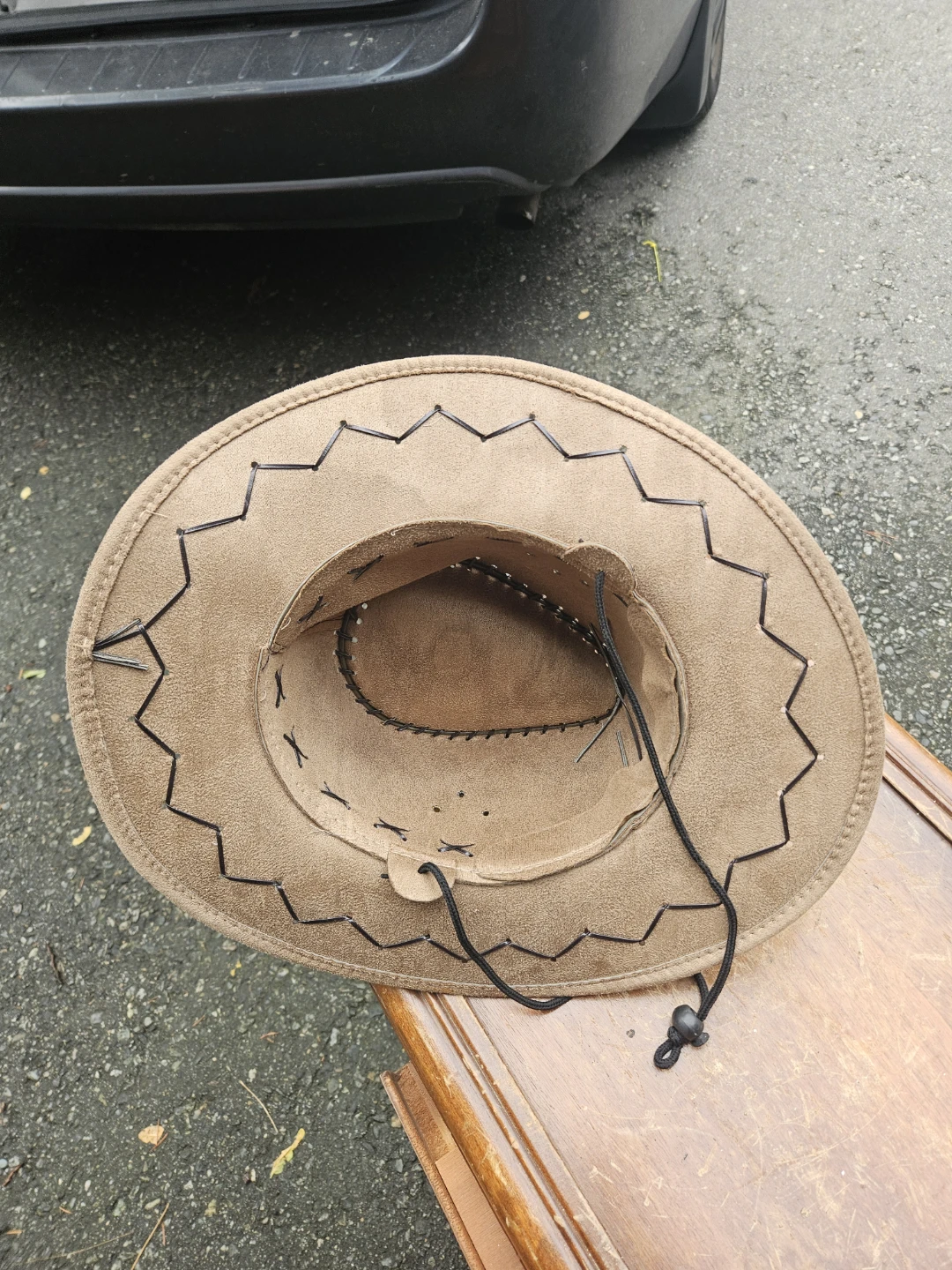Tan Faux Suede Cowboy Hat - photo 3