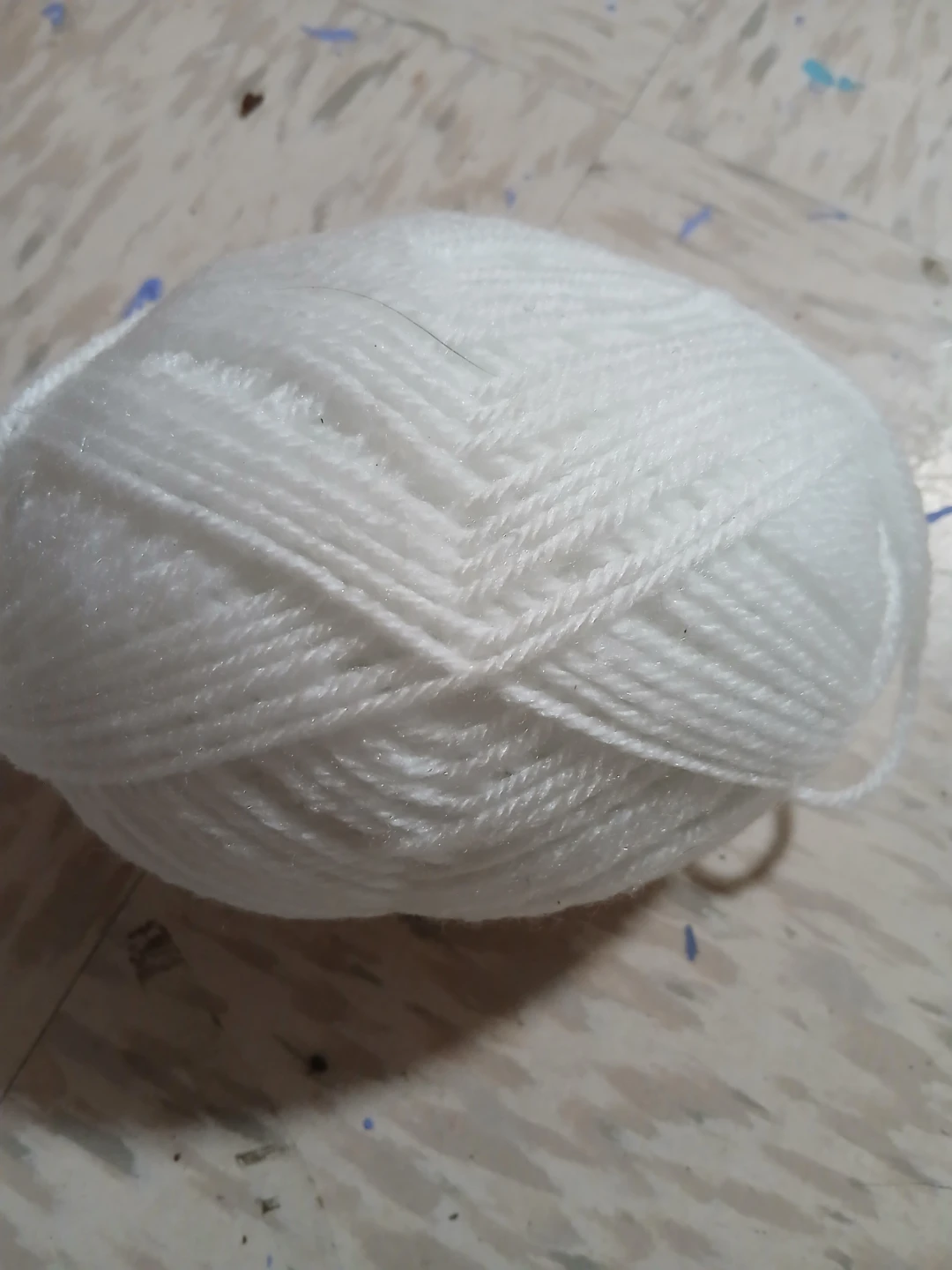 White Yarn Ball
