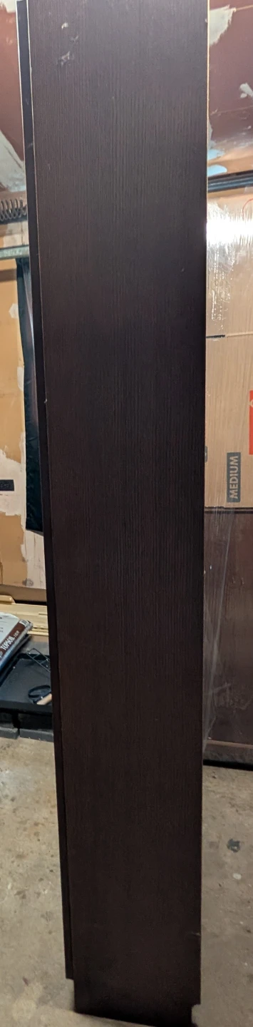 3 Tall Wooden Cabinet with Glass Doors - photo 3