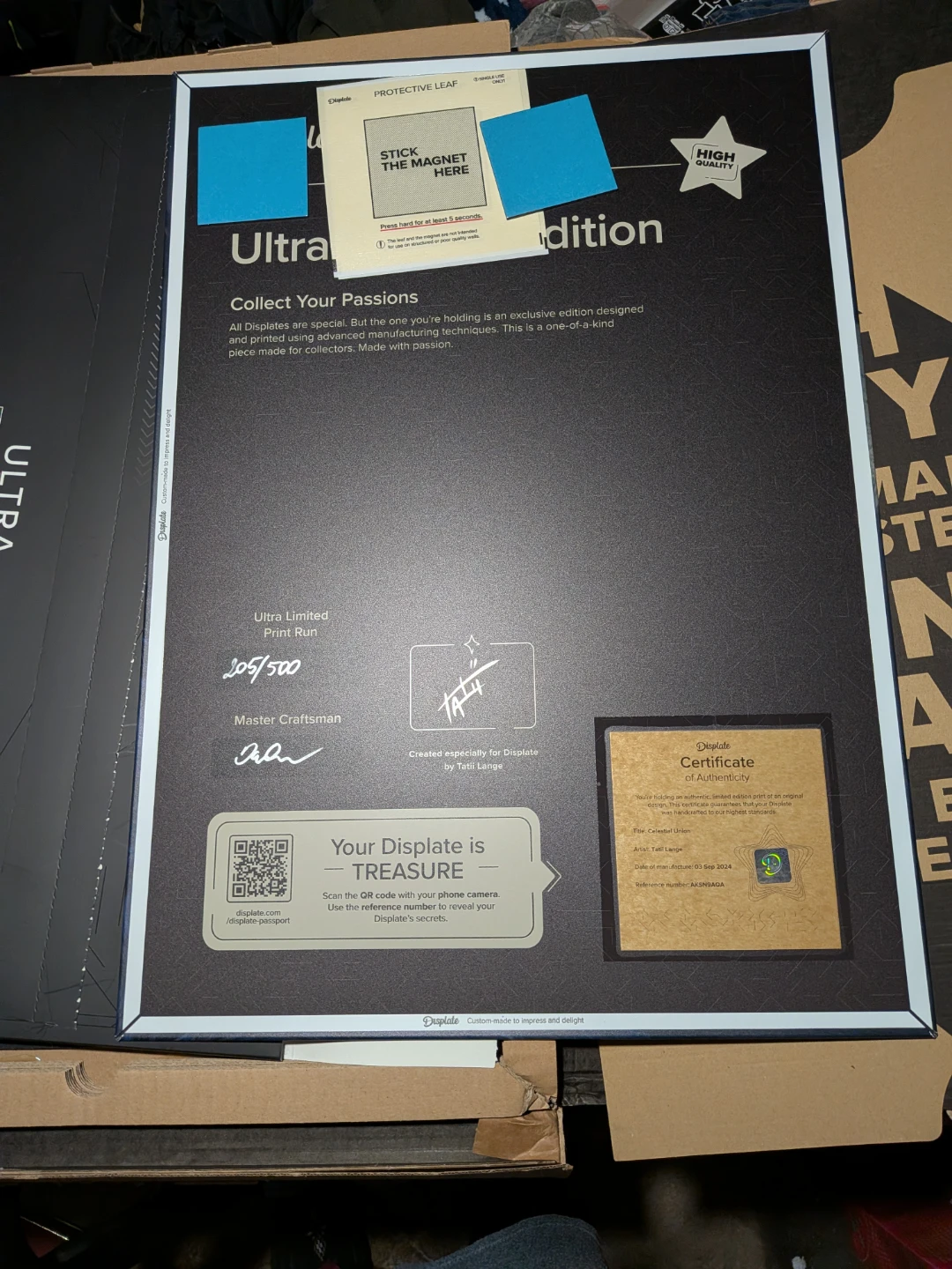 Displate Celestial Union Metal Poster Ultra Limited - photo 3
