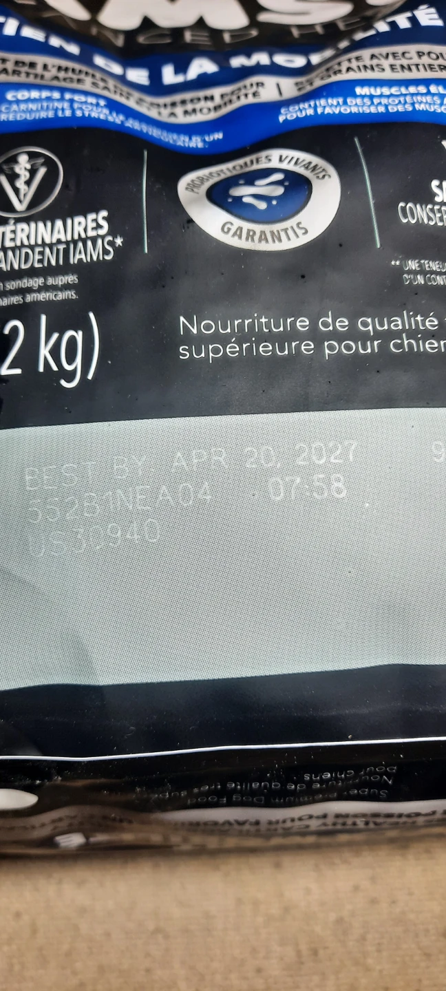 Sealed Iams Advanced Health Mobility Support Dog Food - photo 3