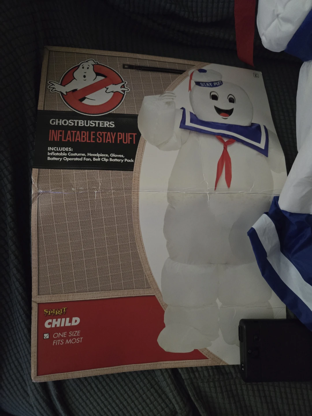 Ghostbusters Inflatable Stay Puft Child Costume - photo 4