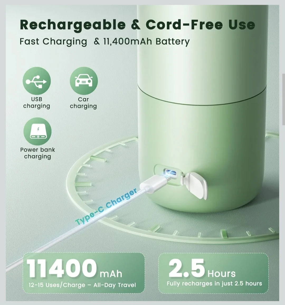 Portable Rechargeable Milk Warmer - photo 4