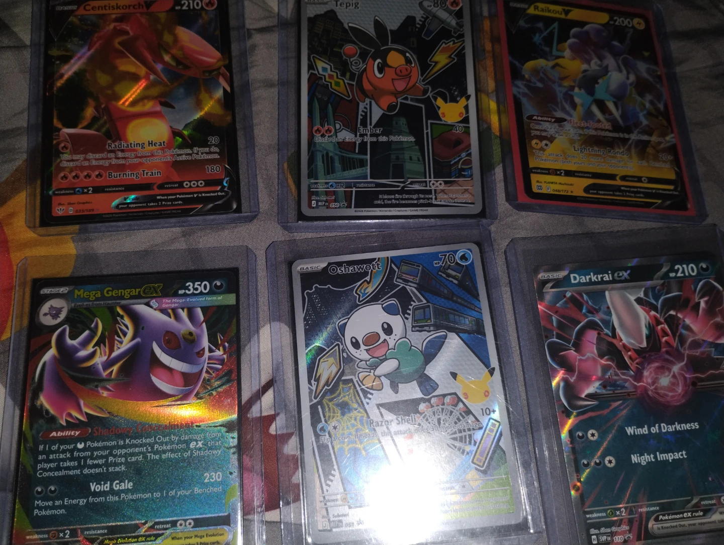 Collection of pokémon black star promos & illustration rares