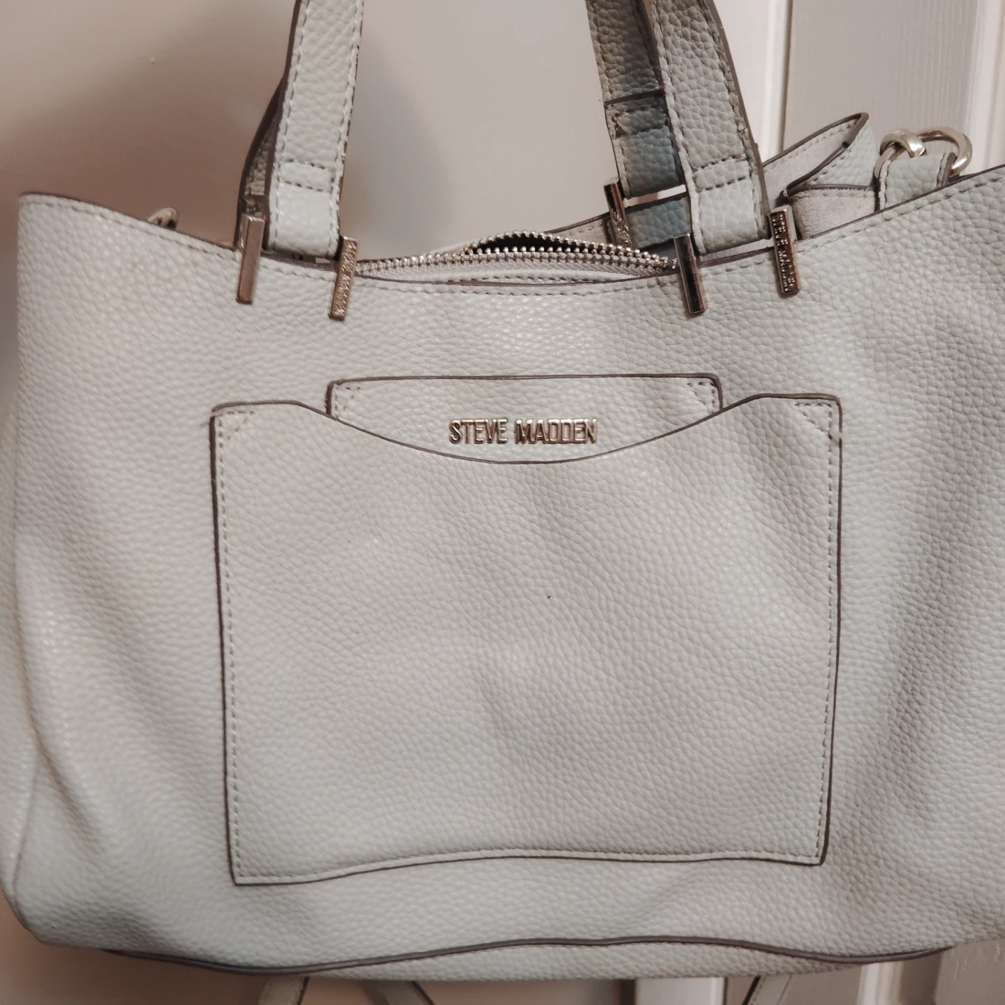 Steve Madden Light Gray Handbag - photo 3