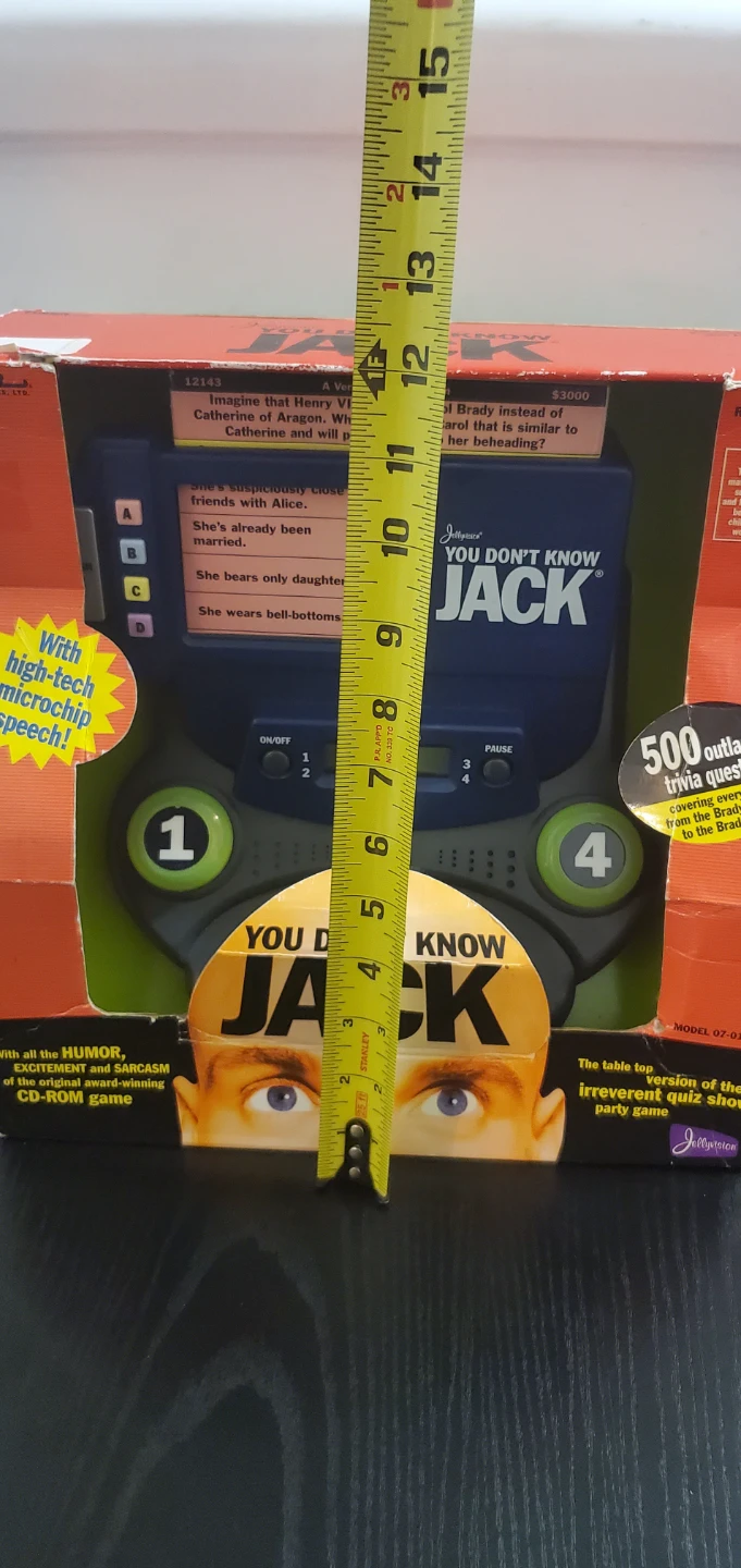 Tiger Electronics You Don't Know Jack Tabletop Trivia Game - photo 4