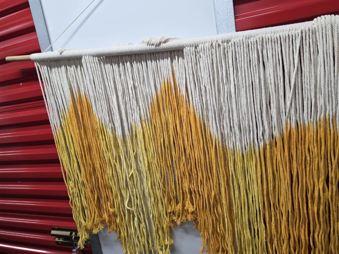 Dip-Dyed Macrame Wall Hanging - photo 3