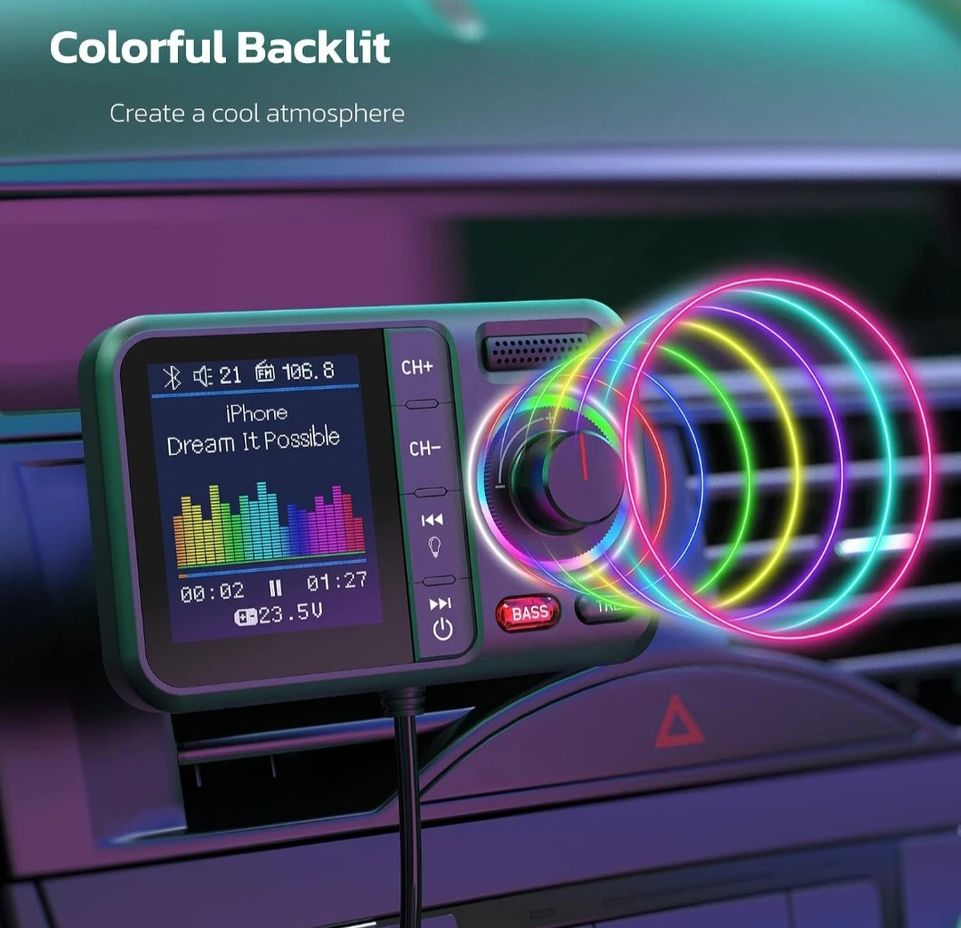 Bluetooth FM Transmitter for Car - photo 5