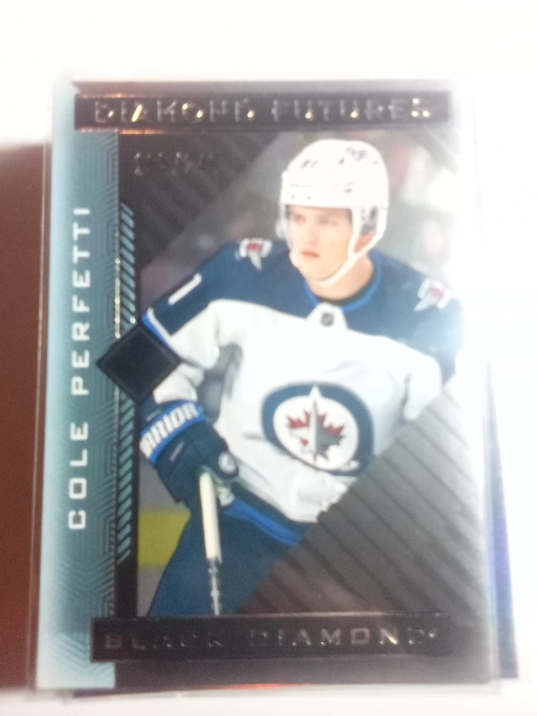 2021-22 Upper Deck Black Diamond Cole Perfetti Card