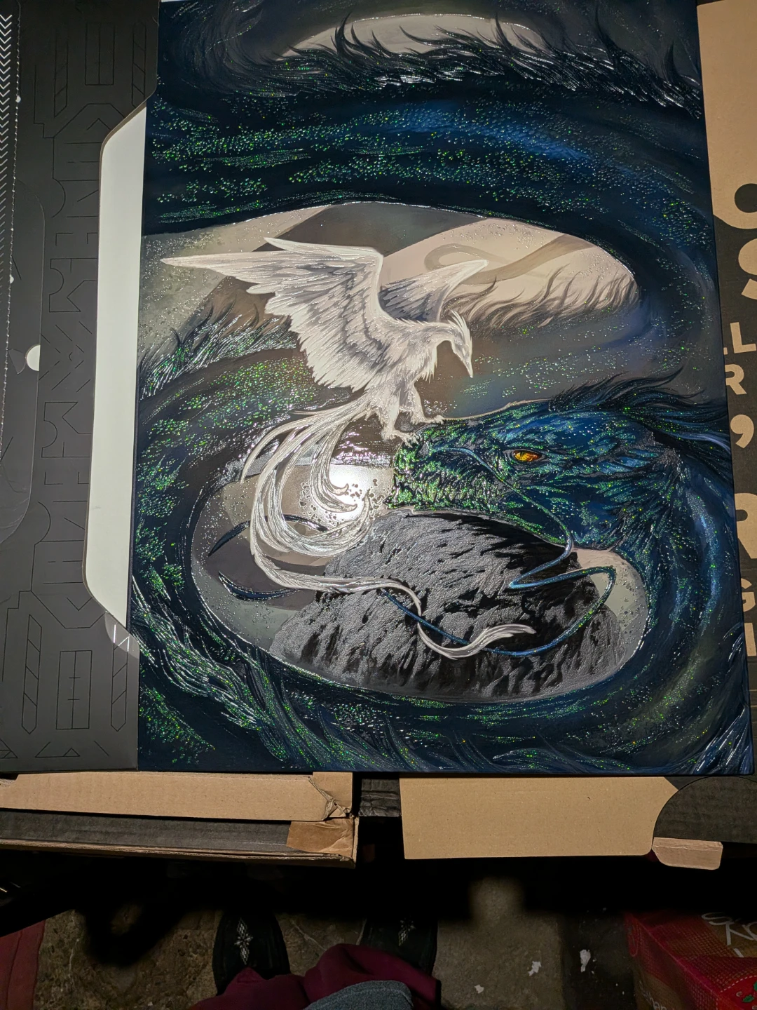 Displate Celestial Union Metal Poster Ultra Limited - photo 2