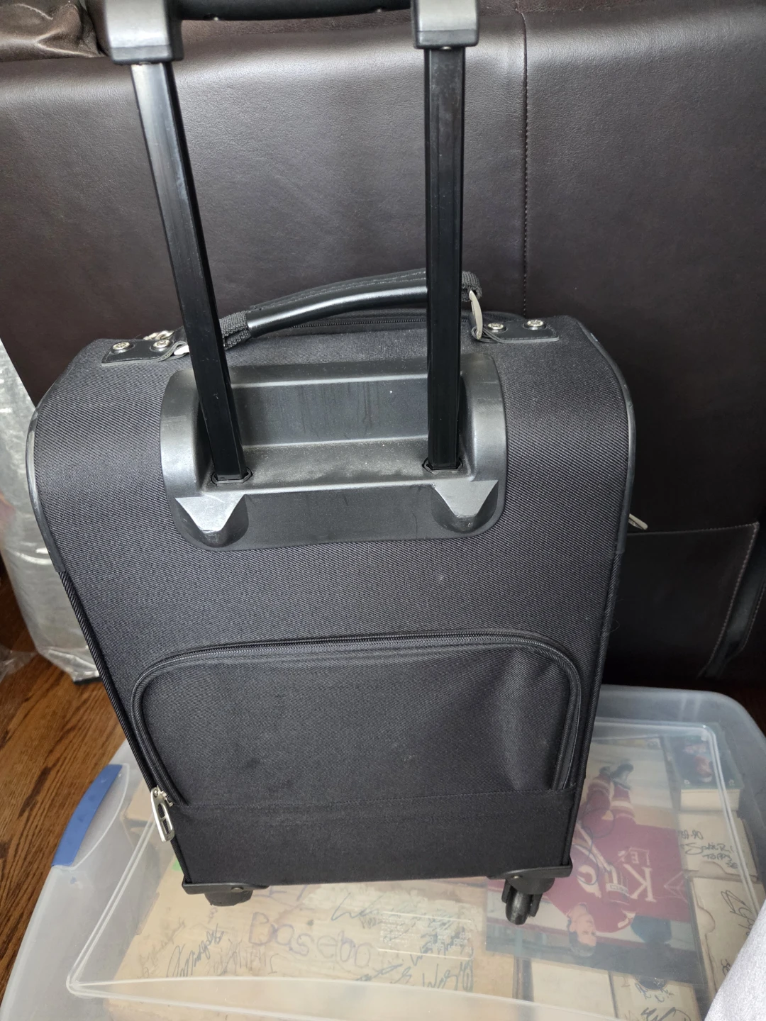 Olympia Black Carry-On Suitcase - photo 2